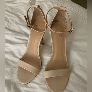 Ankle Strap Heels Nude 7
